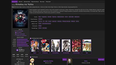 Shinden.pl page redesign